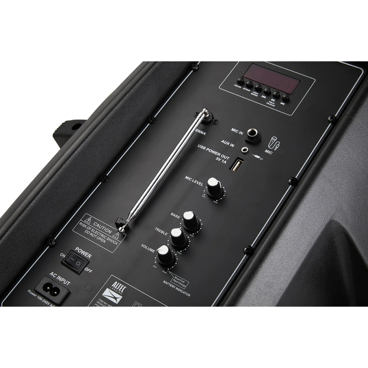 Altec Lansing SoundRover Wireless Party Speaker - Image 5