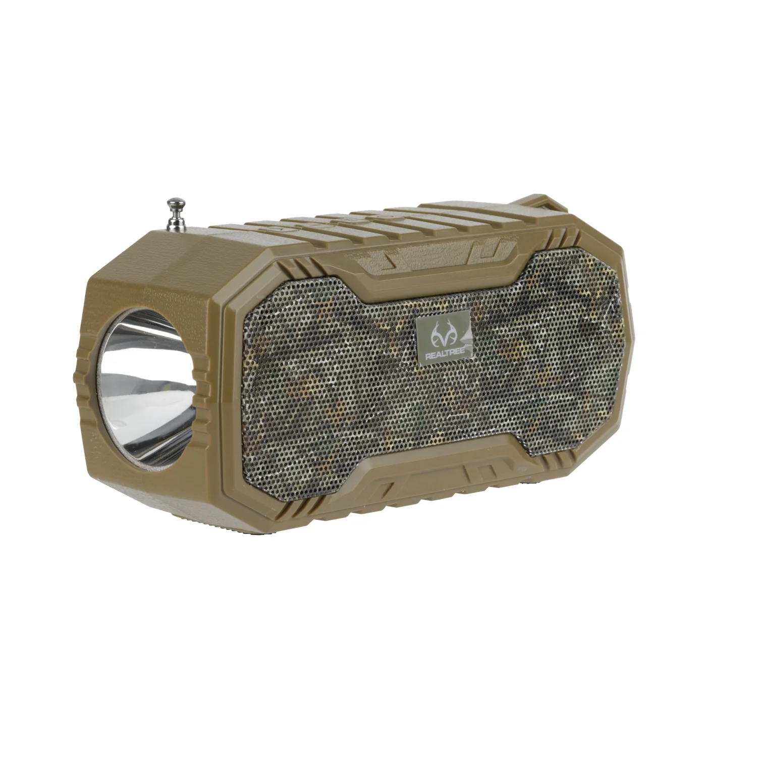 Realtree® Rugged Camping Speaker With Flashlight - Image 4